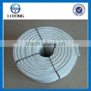 high quality 3strands twisted Polyester Rope