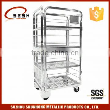 roll cage/container for milk display and distribution