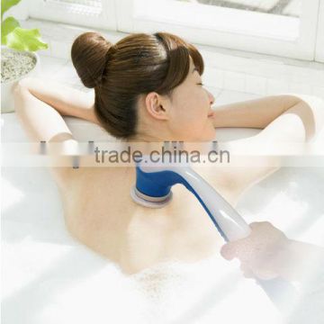 Natural body cleaning brush, Electric Spin spa brush, body and foot cleaning brush