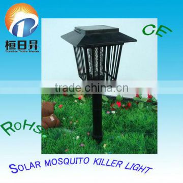 solar mosquito killer/mosquito killer uv lighting/solar powered garden lamp