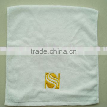 100% cotton velour embroidery towel,terry towel