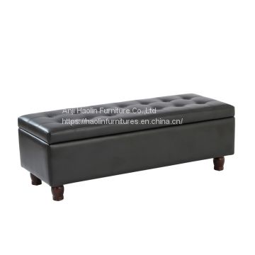 Ottoman Bench for Living Room ,Fabric Ottoman with Storage
