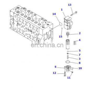 100% Original Genuine parts 723-47-27501 PC400-7 PC450-7 main control valve