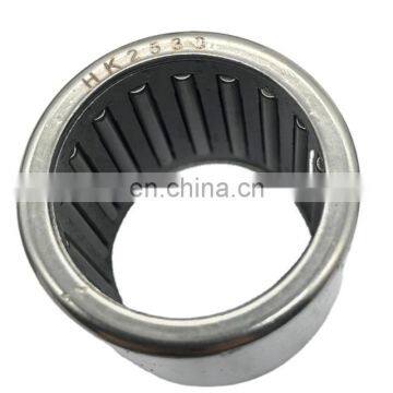 high speed HK series HK2530 HK2530-2RS rubber sealed closed drawn cup needle roller bearing size 25x32x30mm