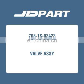 DIESEL ENGINE SPARE PARTS VALVE ASSY 708-1S-03423 FOR EXCAVATOR INDUSTRIAL ENGINE