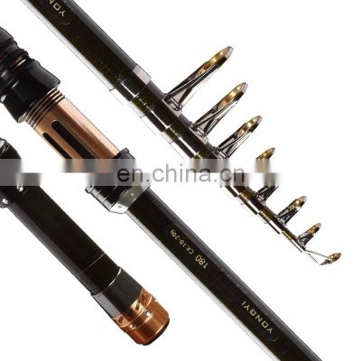 Wholesale fishing tackle closed length 28cm mini carbon fishing rod