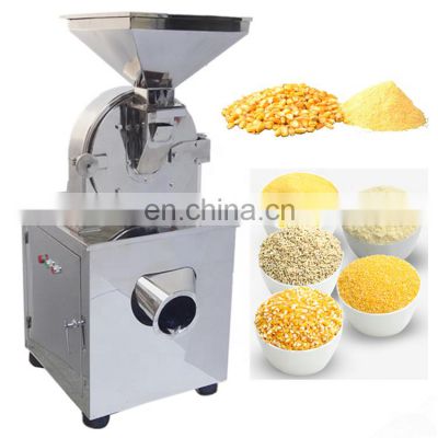 Automatic corn flour grinding machine auto commercial maize meal electric farm sieve grinder mill shanghai cheap price for sale