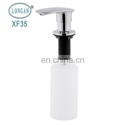 Factory Made Customized 1000ML Zinc Alloy Customized Large Capacity Sink Soap Dispenser Manufacturer From China