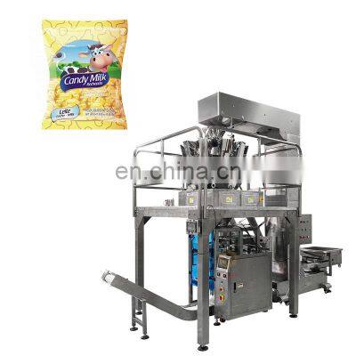 High speed vertical milk candy packaging machine snacks packaging machine