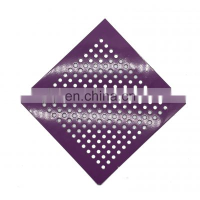 Powder Coating Perforated Aluminum Sheet Various of Different Hole Shapes