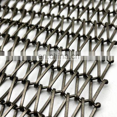 Factory Direct Sale Customization Architectural Decorative Chain Spiral Mesh