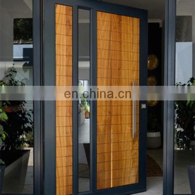 Modern French aluminum middle swing door is fireproof, waterproof, sound insulation, beautiful and practical