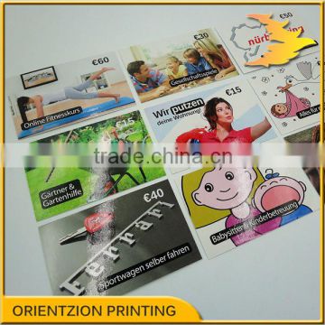 Voucher Card Printing
