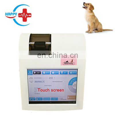 HC-R059A Veterinary Clinic Touch screen POCT immunoassay Analyzer/ Canine progesterone test Progesterone machine for test cCRP