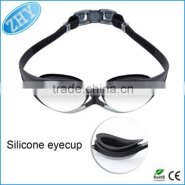 Hot Sale Safety Silicone Swimming Goggles Adult