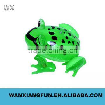 Plastic Inflatable Green Frog toys