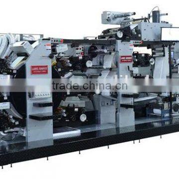 Rotary letterpress cosmetic bottle label printing machine