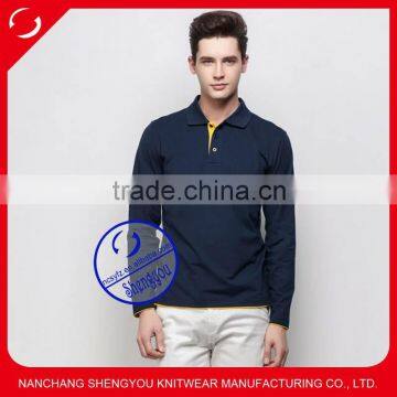 high quality 100 cotton mens navy polo shirts wholesale china