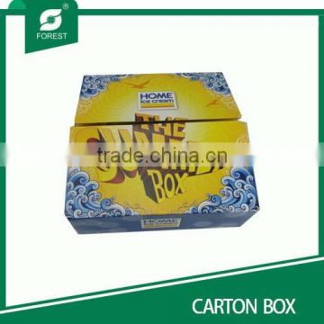 2015 YELLOW CARDBOARD CORRUGATED CARTON BOX EP02202552