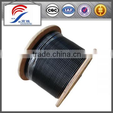nylon coated galvanzied wire cable 4mm