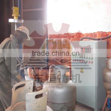 LPG gas cylinder shot blasting machine, CNG Gas Steel Cylinder Shot Blasting Cleaning Machine