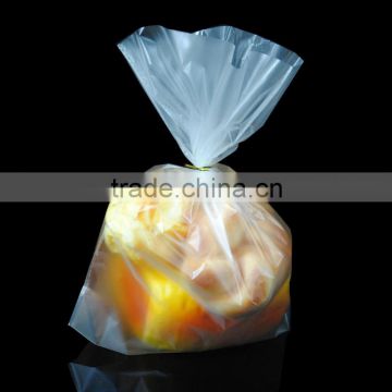 china factory price supply translucent bottom gusset food grade cpp plastic bread/cookie packaging bag/bags