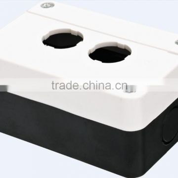 top sale waterproof industrial two holes button control box switch for lift/control box parts