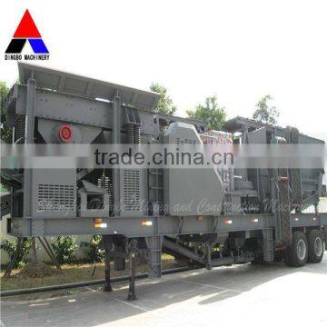 Road and Bridge Mobile crusher, Mobile Crushing Machine for Construction