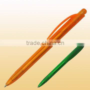 Hot Selling Advertising ballpoint pen / Press type pen ,plastic ball pen