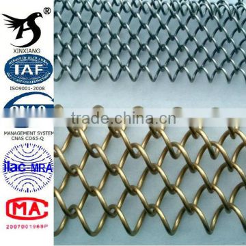 High Quality New Design Brown Vinyl Coated Chain Link Fence