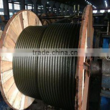 Black Steel Wire Rope 6X19 6x37