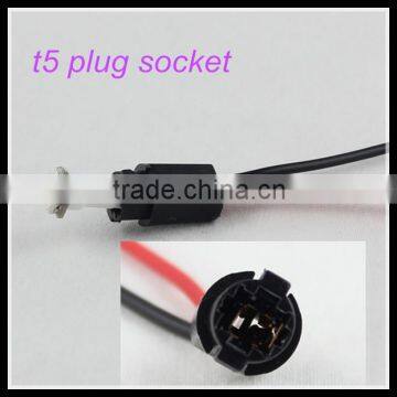 Error Free T5 led socket for Canbus bulb t5 led lights adapter