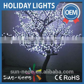 christmas white tree led branch lights / led cherry nlossom light