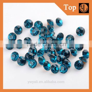 Enerald color, Yiwu made,size ss2-ss38 ,pointback rhinestone best price wholesale