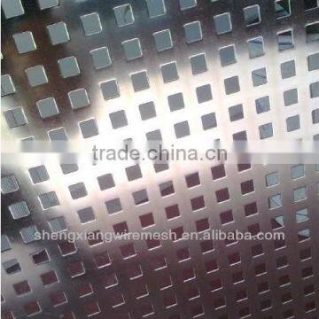 Standard Square Hole Perforated Sheets ( real size )