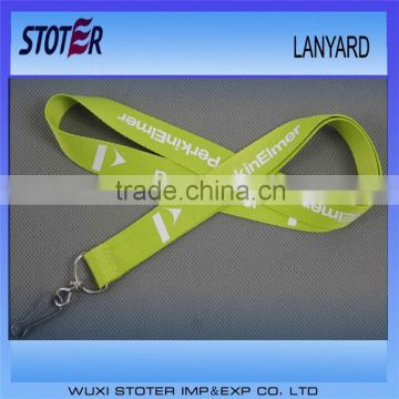 cheap screen printing colorful logo for customize lanyards st7073