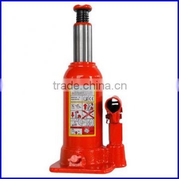Hydraulic Bottle Jack With Single Lift Ram For Vehicles With High Clearance