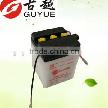 6V 4Ah Dry Charged Motorcycle Electric Accumulator 6N4-2A-5