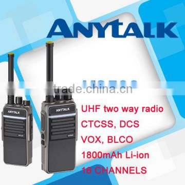 Anytalk K8500 5W UHF walkie talkie