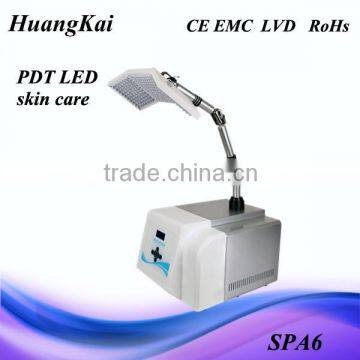 protable led/pdt equipment with 3 color light therapy LED