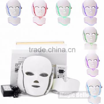 LED Facial Mask!!!LED Light Therapy Mask/7 Colors LED Mask with Teaching Video