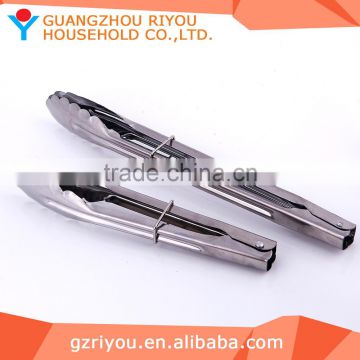 High Quality BBQ Function Of Stainless Steel Food Tongs For Kitchen