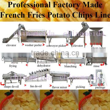 Complete Small Big Scale french fries processing line Production Line Equipment Making Macine Fry Chips Price