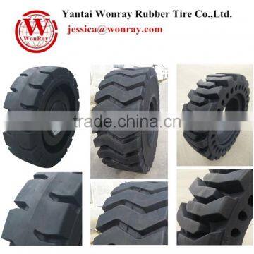 Deep Tread and lug pattern industrial solid tire manufacturer