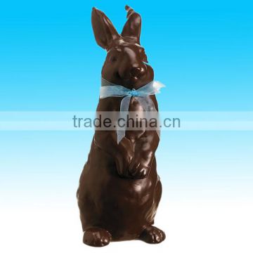 Chocolate easter bunnies for sale, 14"