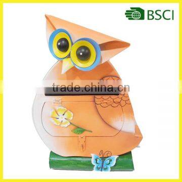 YS14989 the owl metal handicraft mailbox for sale