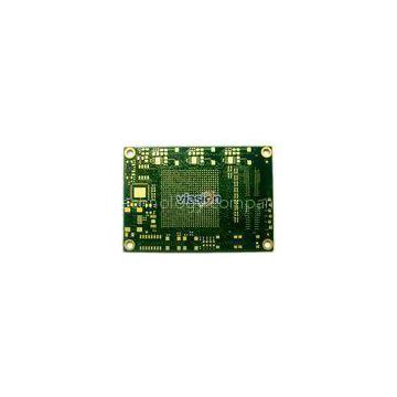 10 Layer 1 OZ FR4 TG180 Multilayer PCB Quick Turn With Non-Conduction Via Plug
