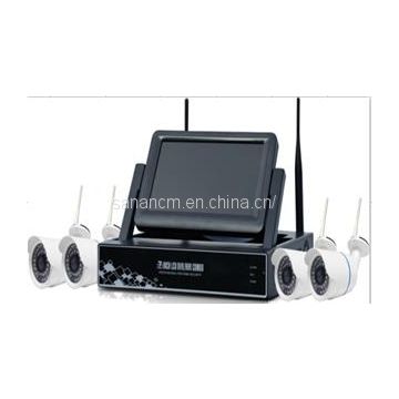 4CH 1080P Wireless NVR Kit Wifi CCTV System IR Outdoor Waterproof 1080p 1.3MP IP Camera P2P Video Security Surveillance