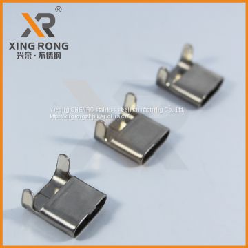 L-type stainless steel banding buckle