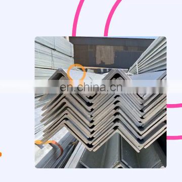 hot rolled mild carbon construction structural steel bar weight and sizes of unequal angle